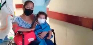 Veracruz / Niña de tres años vence al COVID-19