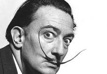 Pintura «El Cristo» de Salvador Dalí