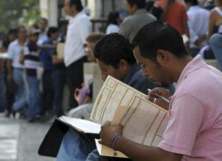 Tasa de desempleo disminuyó en febrero 2.7% de la PEA