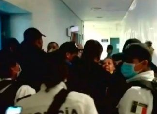 Estado de México / Personas irrumpen a la fuerza en hospital de Ecatepec