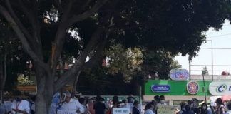 Personal del INER protestan por falta de insumos