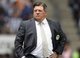 Miguel Herrera realiza su primer entrenamiento con Tigres