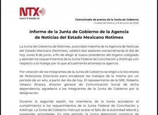 Se respetará la huelga en Notimex