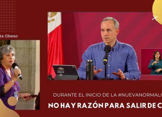 No hay razón alguna para salir de casa durante el inicio de la #NuevaNormalidad