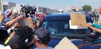 Hidalgo / Manifestantes exigen apoyo al presidente