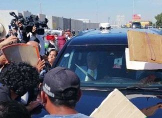Hidalgo / Manifestantes exigen apoyo al presidente
