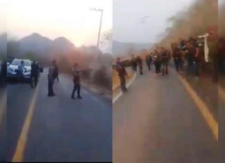 Michoacán / Registran enfrentamiento entre cárteles