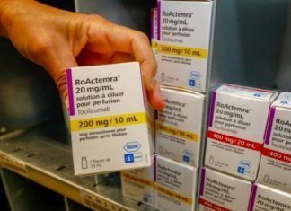 Liberan Tocilizumab, medicamento utilizado en COVID-19