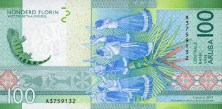 Billete de Aruba, el más bonito del mundo