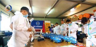 Equipos de desinfección: Una labor voluntaria que salva vidas