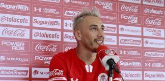 Sambueza agradece una nueva oportunidad con Toluca