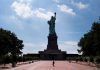 Isla en Estatua de la Libertad recibe pocos turistas a causa del COVID-19
