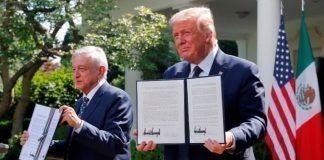 Trump y AMLO firman declaración conjunta