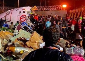 Accidente de avión dejo 14 muertos en Karipur, India