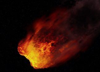 Basura espacial, será visible de día