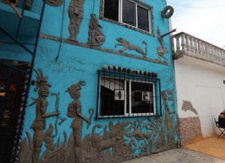 Recrean fachada de Calmecác