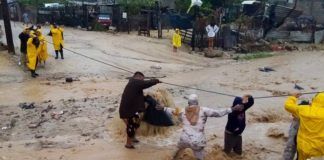 Baja California Sur / Genevieve, provocó deslaves e inundaciones