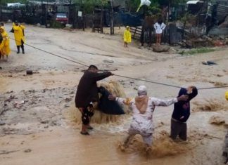 Baja California Sur / Genevieve, provocó deslaves e inundaciones