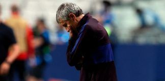 Despiden a Quique Setién como entrenador de Barcelona