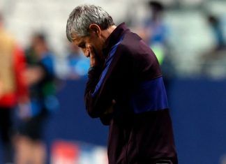 Despiden a Quique Setién como entrenador de Barcelona