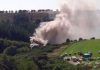 Descarrilamiento de tren en Escocia, deja tres muertos