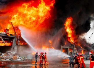 Registran nuevo incendio en Beirut