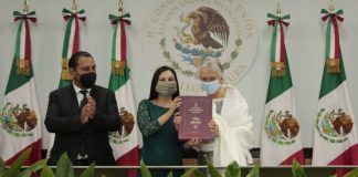 Sánchez Cordero, entregó Segundo Informe de Gobierno
