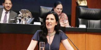 Morena en el Senado pide destitución de Kenia Rabadán