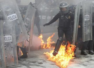 Marchas en CDMX dejaron 56 personas lesionadas