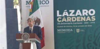Recuerdan al General Lázaro Cárdenas en 50 Aniversario luctuoso