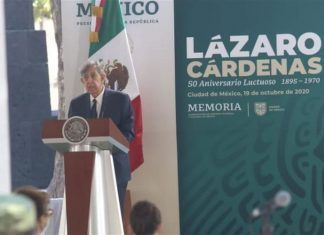 Recuerdan al General Lázaro Cárdenas en 50 Aniversario luctuoso
