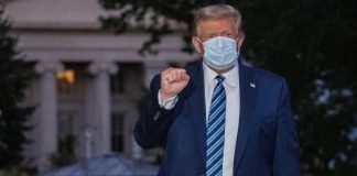 Trump lleva más de 24 horas sin síntomas de COVID-19