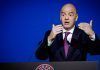 Gianni Infantino, dio positivo a COVID-19