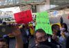 Taxistas bloquearon inmediaciones del AICM