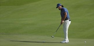 Abraham Ancer, líder en el Masters
