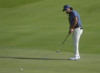 Abraham Ancer, líder en el Masters