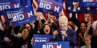Joe Biden aventaja por 7.2 puntos a Trump