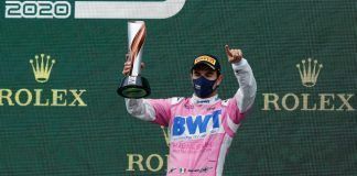Checo Pérez, sube de nuevo al podio de la F1