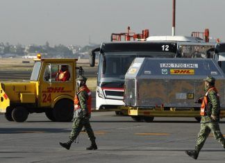 Llegan a México 219 mil 350 vacunas contra SARS-CoV-2