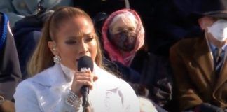 JLo habló en español durante investidura presidencial de EU