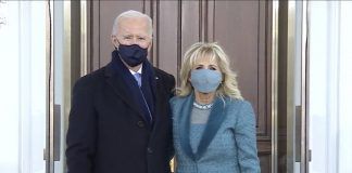 Joe Biden ingresó oficialmente a la Casa Blanca