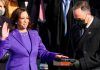 Kamala Harris hace historia como vicepresidenta de EU