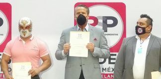Alfredo Adame se registró como precandidato por RSP