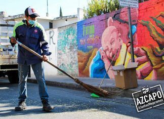 Dan la batalla trabajadores de limpia en Azcapotzalco