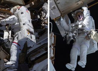 Astronautas concluyen caminatas espacial en EEI