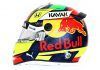 ‘Checo’ Pérez presentó el casco que utilizará para la F1
