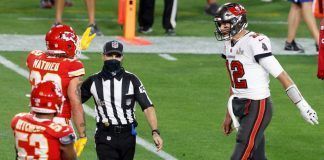 Brady se disculpó con Mathieu por incidente en Super Bowl