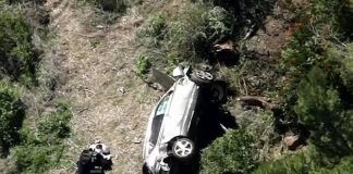 Tiger Woods sufrió un accidente automovilístico