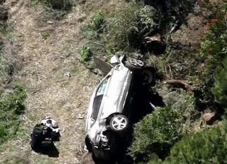 Tiger Woods sufrió un accidente automovilístico