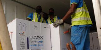 Ghana recibió vacunas por mecanismo COVAX